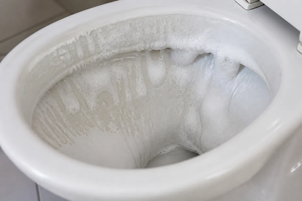 Nettoyer des toilettes très sales avec vinaigre et bicarbonate